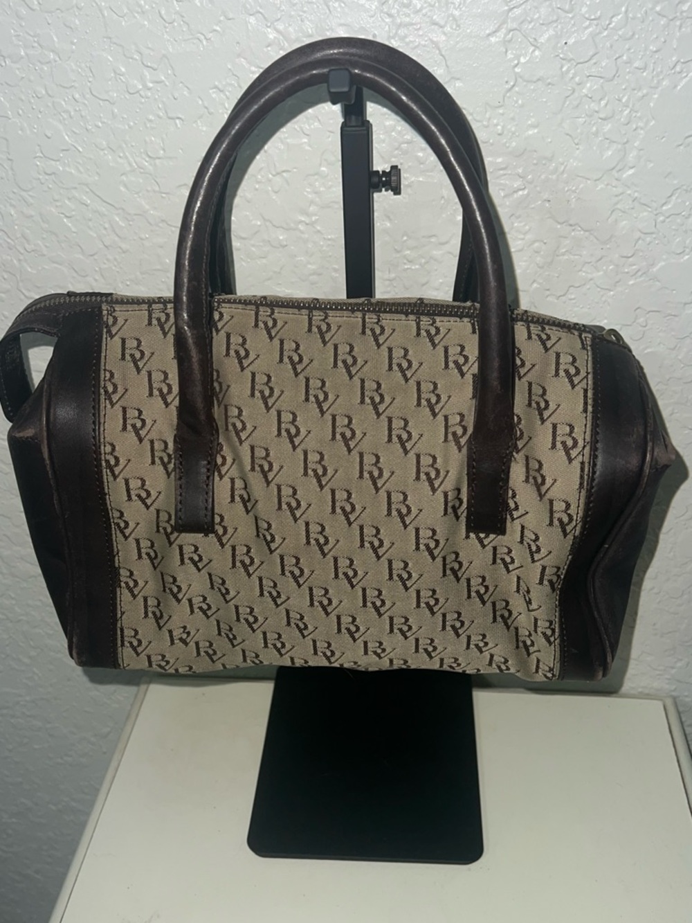 Bottega Veneta Monogram Canvas Handbag Bag